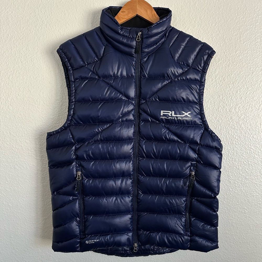 Polo Ralph Lauren Pertex Down Puffer RLX Repellent Vest Jacket Golf Size Medium